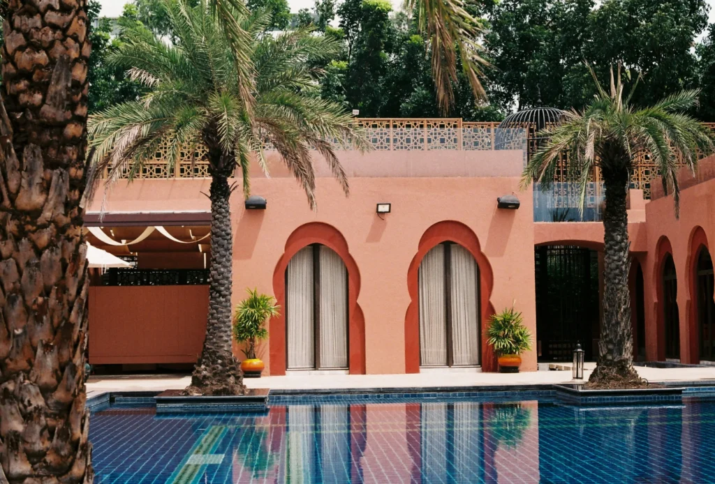 Villa contemporaine avec piscine à Marrakech